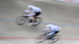 Bahnrad-DM nach schwerem Crash abgebrochen