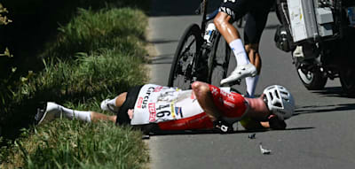 Ein Deutscher stürzt heftig, ein anderer sprintet knapp am Podium vorbei