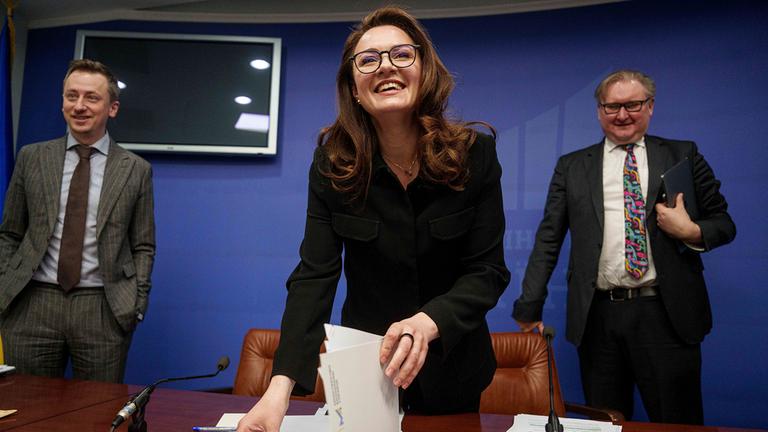 Swyrydenko will die Ukraine unabhängiger machen