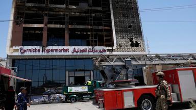 Mehr als 60 Tote bei Brand in Einkaufszentrum