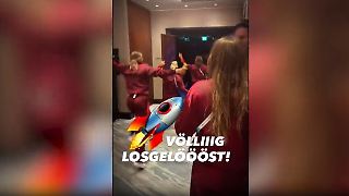 DFB-Team feiert wilde Party nach epischem Halbfinaleinzug
