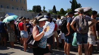 Arbeitsverbote wegen Hitzewelle in Griechenland