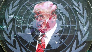 Trumps Eiertanz auf der Weltbühne