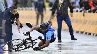 Massencrash in strömendem Regen bremst deutsche Sprinter aus