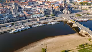 Wochenlang Niedrigwasser: Die Zukunft der Schifffahrt auf der Elbe