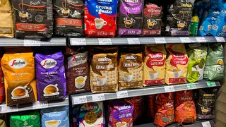 Supermärkte schließen Kaffee weg