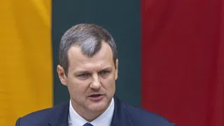 Litauens Regierungschef Gintautas Paluckas kündigt Rücktritt an