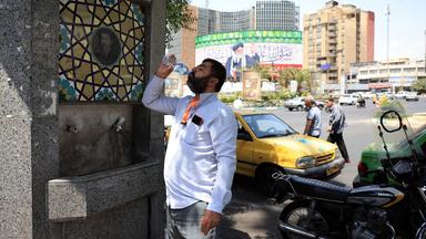 Ausnahmezustand in Teheran - bei bis zu 50 Grad