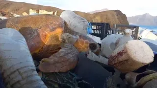 Santa Luzia: Ein unbewohntes Paradies erstickt im Plastikmüll