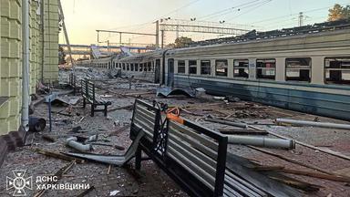 Russland und Ukraine attackieren gegenseitig Bahnanlagen