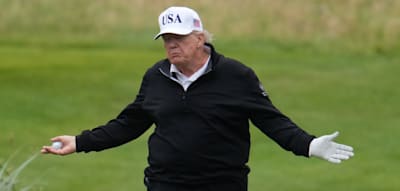 Wie schamlos Donald Trump beim Golf betrügt