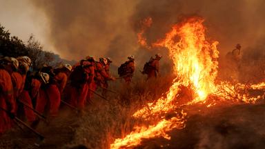 Neues Feuer bei Los Angeles breitet sich aus