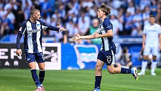 Hertha bricht gleich zwei Rekorde, Bochum müht sich nach Blitz-Platzverweis