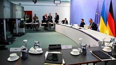Videokonferenz mit Trump hat begonnen