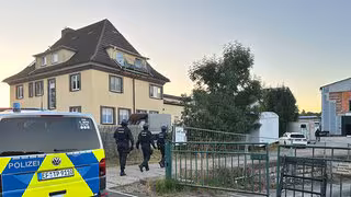 Polizeieinsatz gegen Rocker: Razzia wegen räuberischer Erpressung