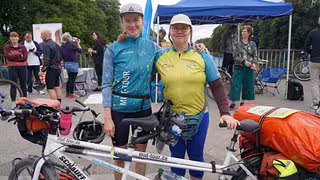 Depressionen enttabuisieren: Radfahr-Aktion in Leipzig