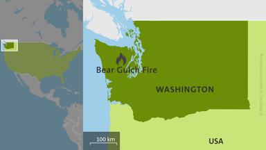 Feuerwehrkräfte im Einsatz festgenommen