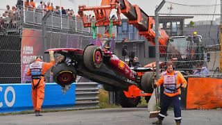 Auf Hamiltons Fehler folgen Ferrari-Debakel und Drama um Norris