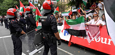 „Große Schande“ – Ein Radrennen im Würgegriff pro-palästinensischer Demonstranten