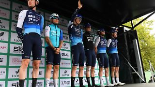 Team entfernt aus Sorge "Israel"-Schriftzug bei Vuelta