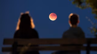 Faszination Mondfinsternis über Mitteldeutschland