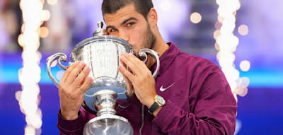 Trump im Publikum – Tausende kamen beim Sieg von Alcaraz gegen Sinner zu spät