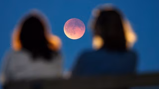 Faszination Mondfinsternis über Mitteldeutschland