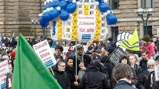 Mangel an bezahlbarem Wohnraum