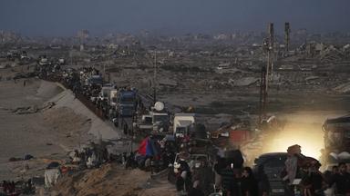 Flucht im Schritttempo, große Angst um Geiseln