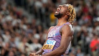 US-Sprintstar Noah Lyles holt Usain Bolt ein und spuckt große Töne