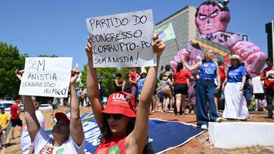 Proteste gegen Amnestie-Pläne für Bolsonaro