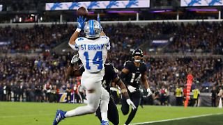 Deutscher NFL-Star Amon-Ra St. Brown schnappt die großen Punkte