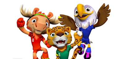 Fifa präsentiert WM-Maskottchen Maple, Zayu und Clutch