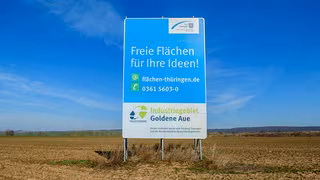 Rüstungsindustrie zeigt Interesse an Industriegebiet "Goldene Aue" in Thüringen