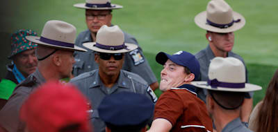 Polizeischutz für McIlroy, weil Europas Golfer die USA demütigen