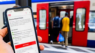 Wann das Deutschlandticket günstiger ist als Autofahren