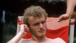 Als der Dänenstar über die duschende "Walz von der Pfalz" schwärmte