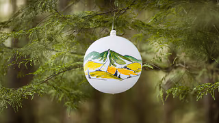 Der Fichtelberg als Weihnachtskugel: "Die Ikone lieben wir alle"