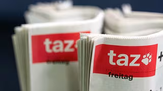 Letzte werkt&auml;gliche Printausgabe der taz erscheint heute