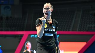Annett Kaufmann f&uuml;hrt Tischtennis-Frauen zum EM-Rekordsieg