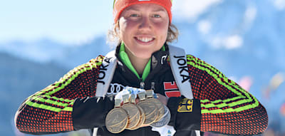 Laura Dahlmeier hätte historischen WM-Triumph fast verpasst