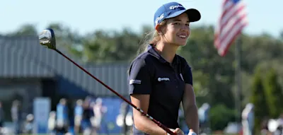 Trumps Enkelin gibt ihr Debüt als Profi-Golferin – und wird Letzte