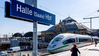 Hauptbahnhof Halle: Züge fahren nach Sperrungen wieder