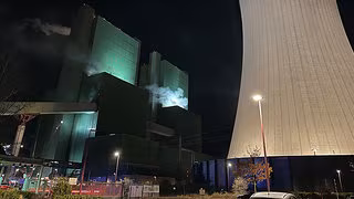 Brand im Kraftwerk Schkopau unter Kontrolle: Polizei nimmt Ermittlungen auf