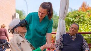 Wie virtuelle Realitäten die Pflege besser machen können