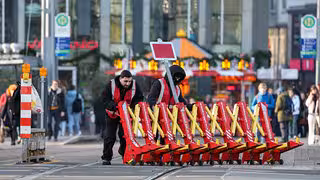 Kommunen investieren viel Geld in die Sicherheit ihrer Weihnachtsm&auml;rkte