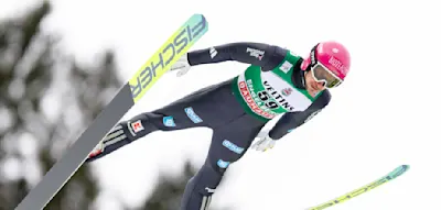 Hoffnung f&uuml;r die Tournee &ndash; Fabelflug von deutschem Skispringer