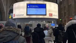 St&ouml;rung in Riesa: Kein Bahnverkehr zwischen Dresden und Leipzig