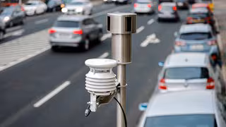 Leichte Zunahme von Stickstoffdioxid in der Luft