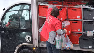 Online-Kauf und Lieferung von Lebensmitteln immer beliebter